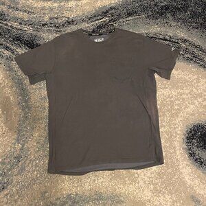 Carhartt Force T-Shirt Grey Mens Large Y2K Techwear Gorpcore Performance Tee